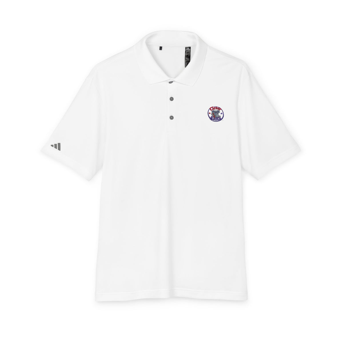 Classic White Clever Koala Polo Shirt